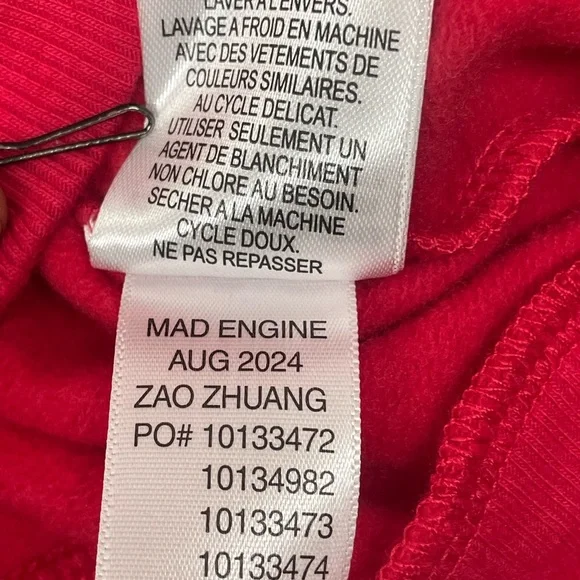 Bluey Red Baby Sweatshirt and matching pants (bell bottoms) baby girl 12M - Picture 7 of 11